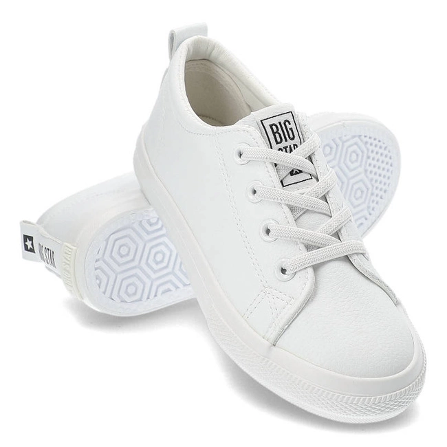 Plátenky Big Star - JJ374024 Biały