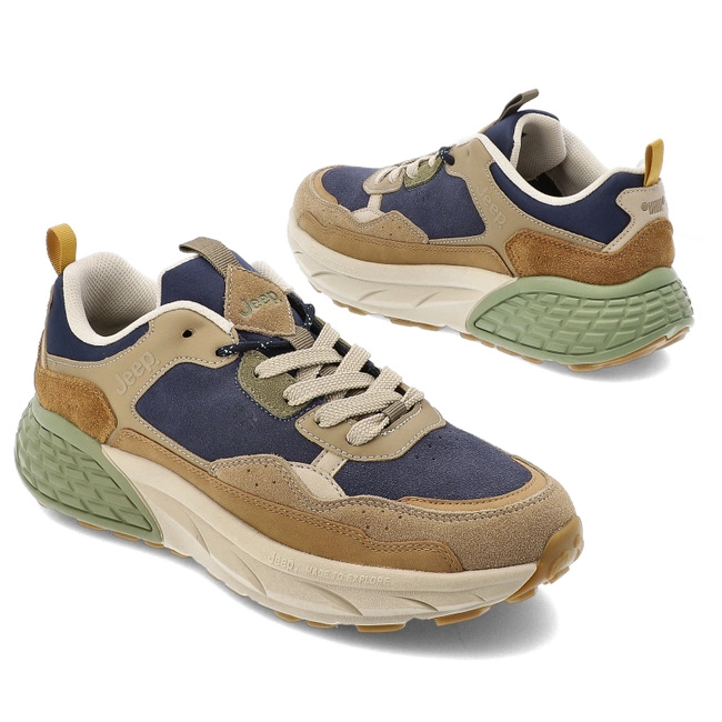 Tenisky JEEP - Groove JM51090A 100 Blue