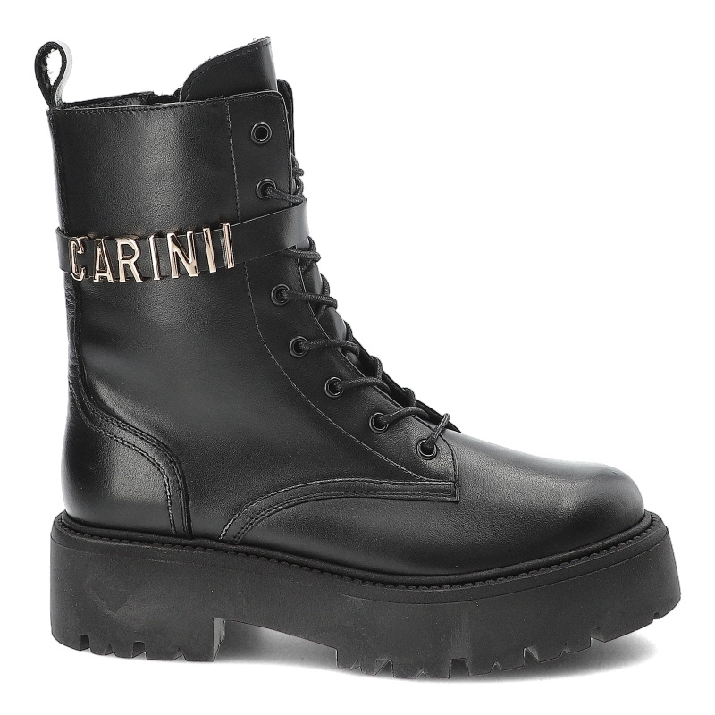 Členkové Topánky Carinii - B9874_-E50-000-000-G58 Czarny