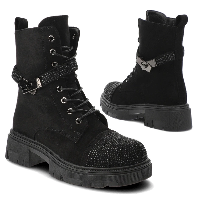 Členkové Topánky S.Barski - HY42-281 Black