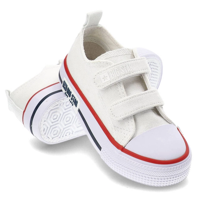 Plátenky Big Star - KK374085 Biały