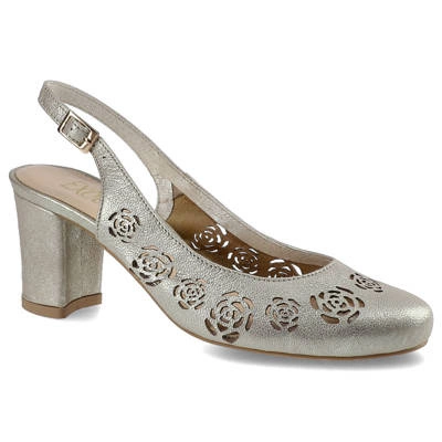 Sandále Exquisite - 1049 Grid Złoty