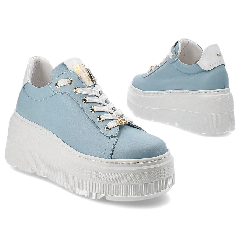 Tenisky Karino - 5060/058-P Niebieski Lico