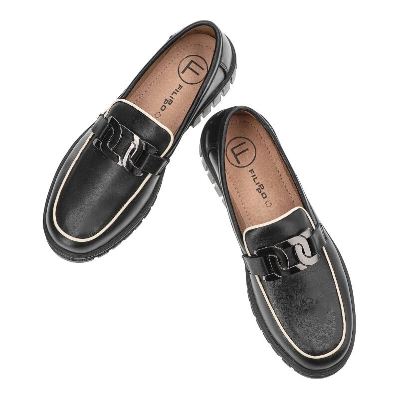 Poltopánky Filippo - DP4728/23 BK Czarny