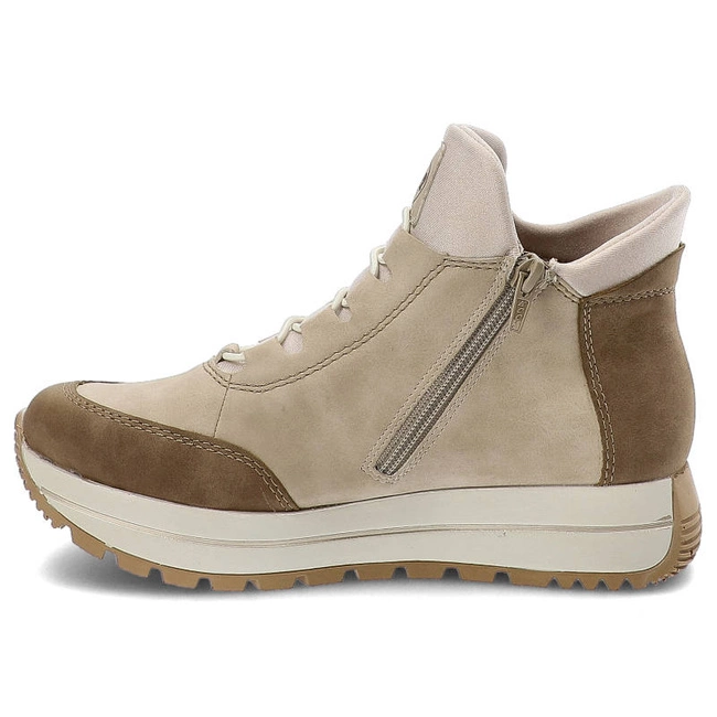 Členkové Topánky Rieker - N4051-62 Beżowe