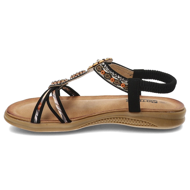 Sandále Artiker - 54C1333 Czarny