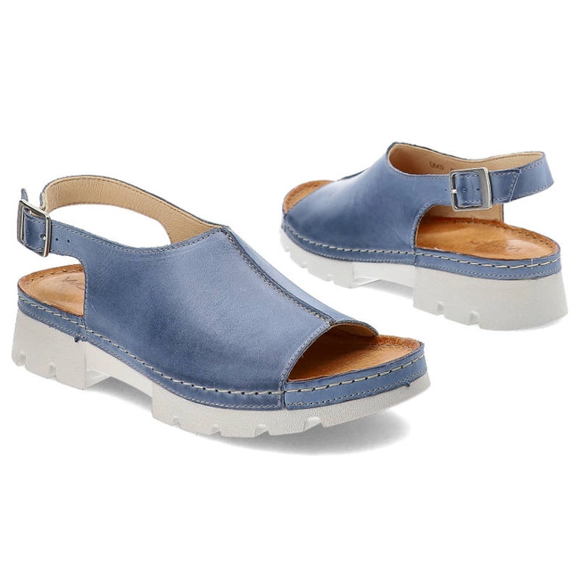 Sandále Wasak - 0669 Jeans