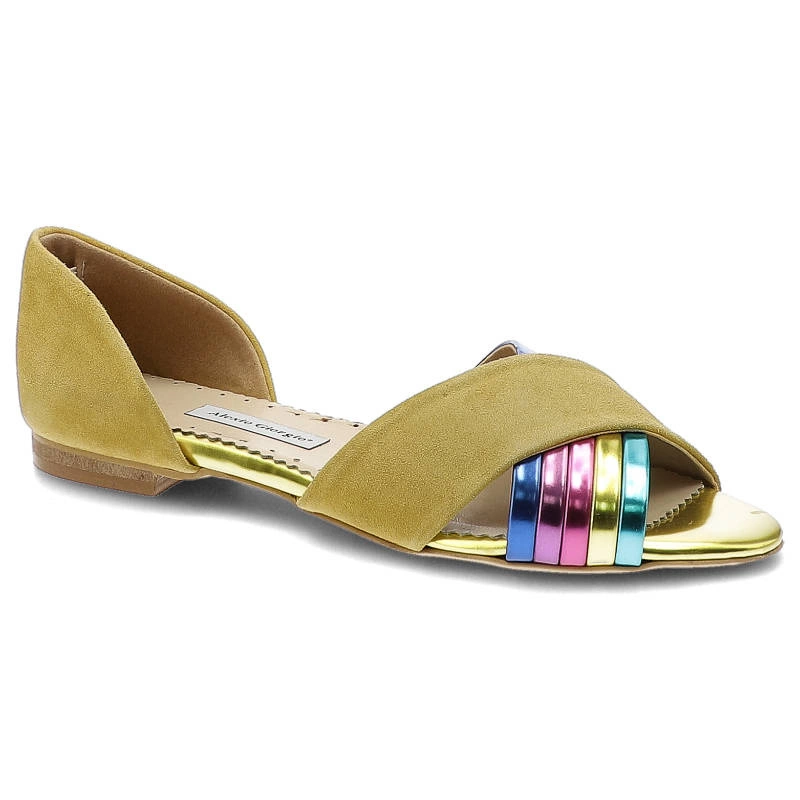 Sandále Alexio Giorgio - 501 Żółty