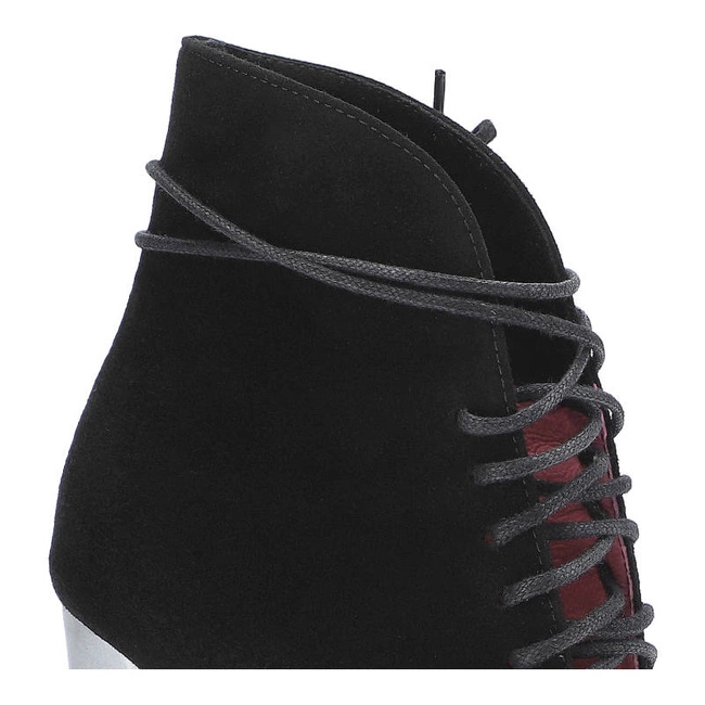 Členkové Topánky Karino - 1615/003-P Czarny/Wel