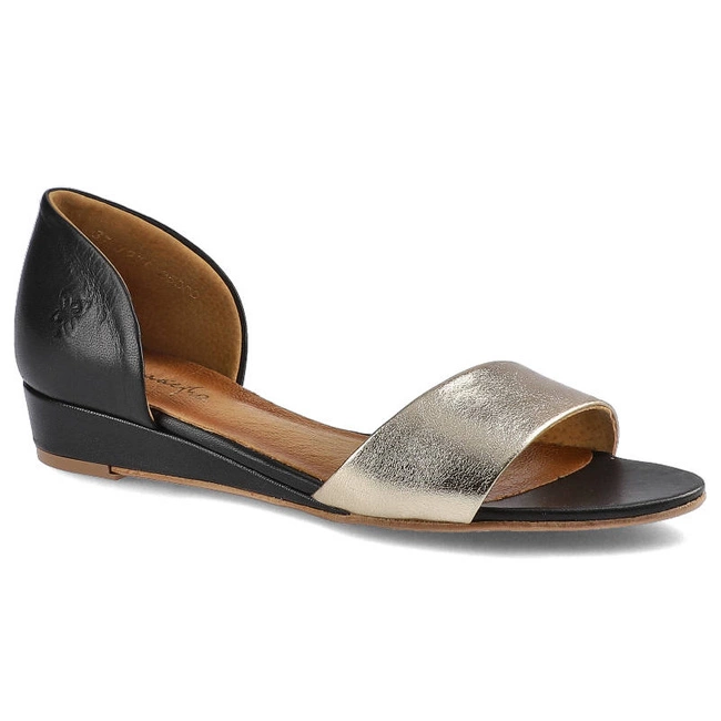 Sandále Maciejka - 01971-46/00-5 Czarny/Złoto