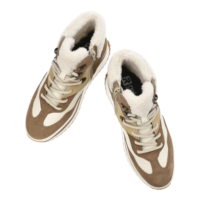 Členkové Topánky Rieker - W0970-64 Beige