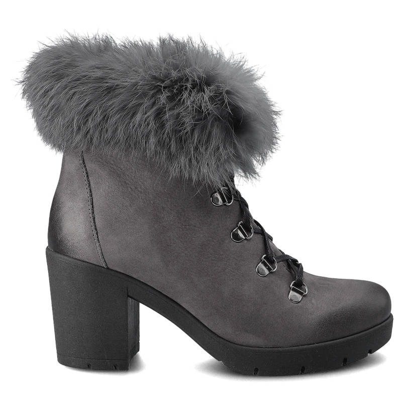 Členkové Topánky Lemar - 60178 S.Grafit/Królik