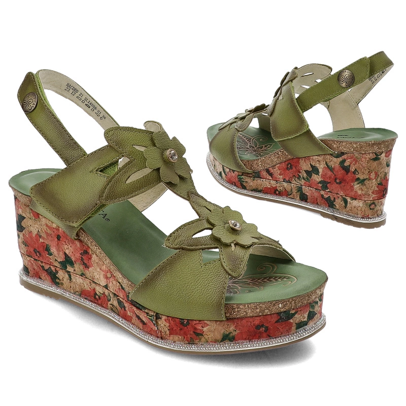 Sandále Laura Vita - Hacdeo 21 SL14598-21 Vert