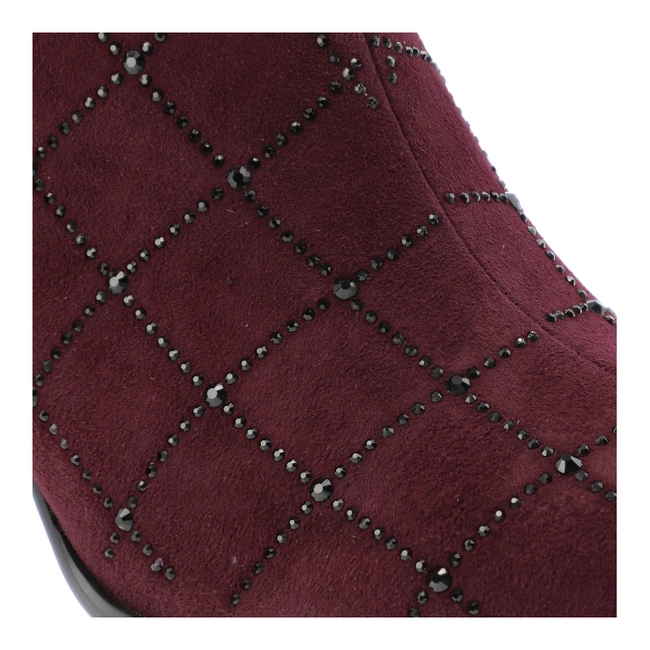 Členkové Topánky S.BARSKI - MR52-132 Wine