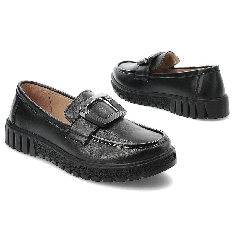 Mókazíny Filippo - DP6044/24 BK Czarny