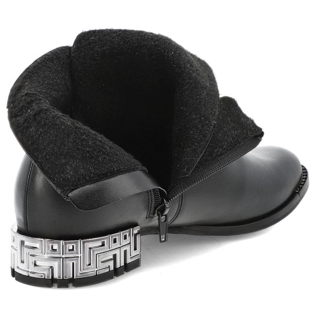 Členkové Topánky ARMODO - 1396 Czarny