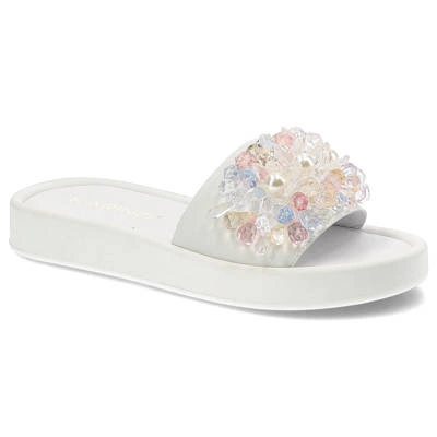 Šľapky Karino - 4515/010-P Biały