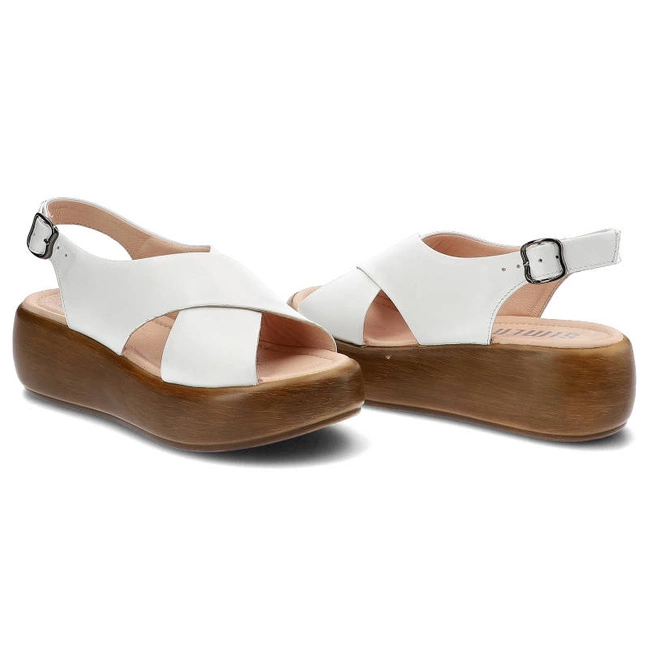 Sandále Simen - 4999A Biały