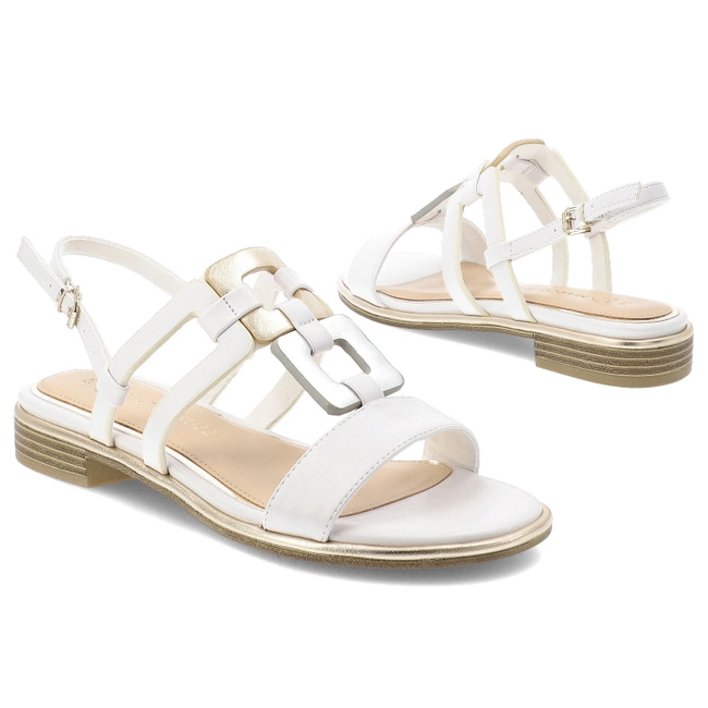 Sandále MARCO TOZZI - 2-28106-44 197 White Comb
