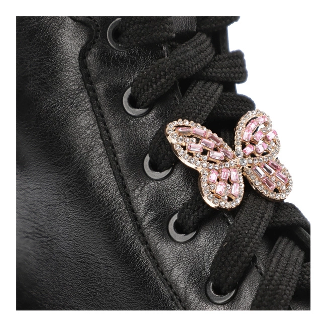 Členkové Topánky Nessi - 24691 Czarny 1