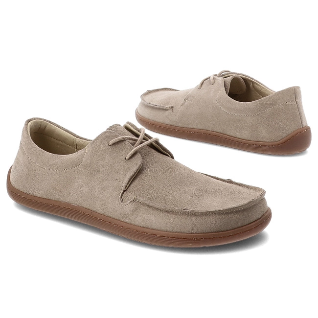 Poltopánky Barefoot ARMODO - 327 Szary Welur