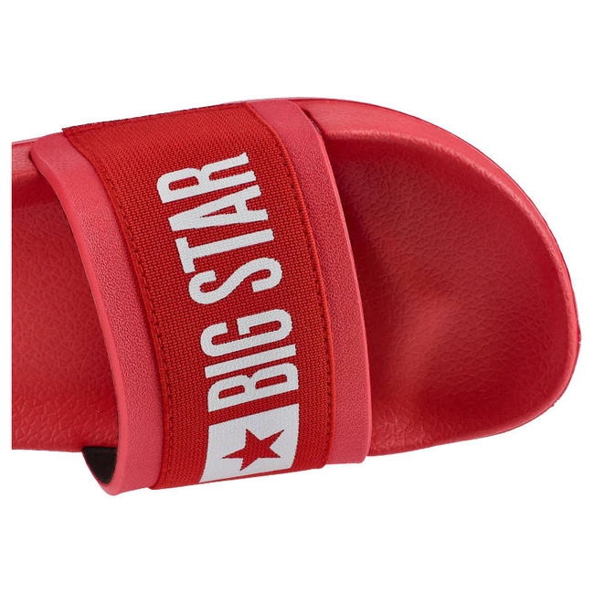 Šľapky Big Star - HH274A014 Czerwony