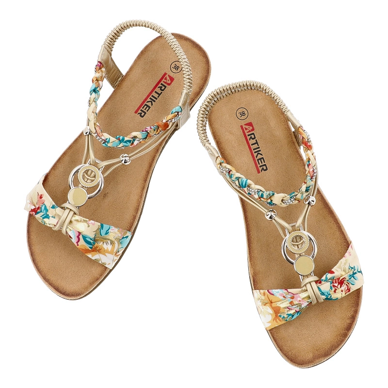 Sandále ARTIKER - 56C1316 Gold