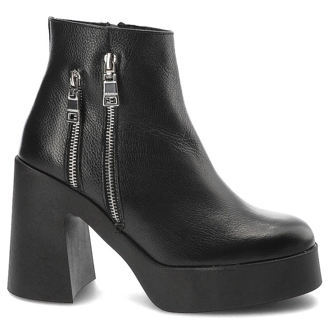 Členkové Topánky Armodo - 1762 Czarny Groch