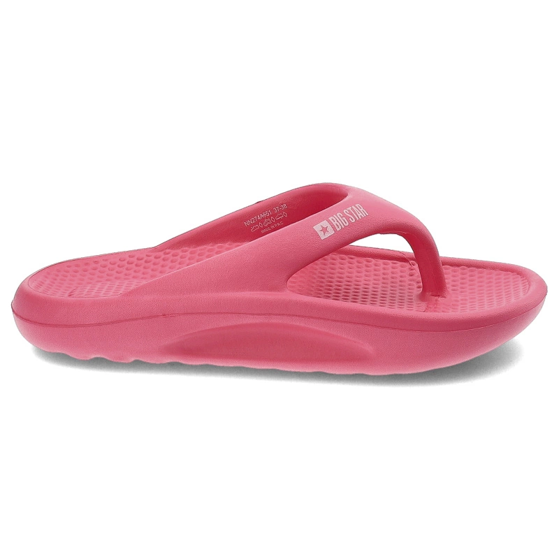 Šľapky Big Star - NN274A651 Fuksja