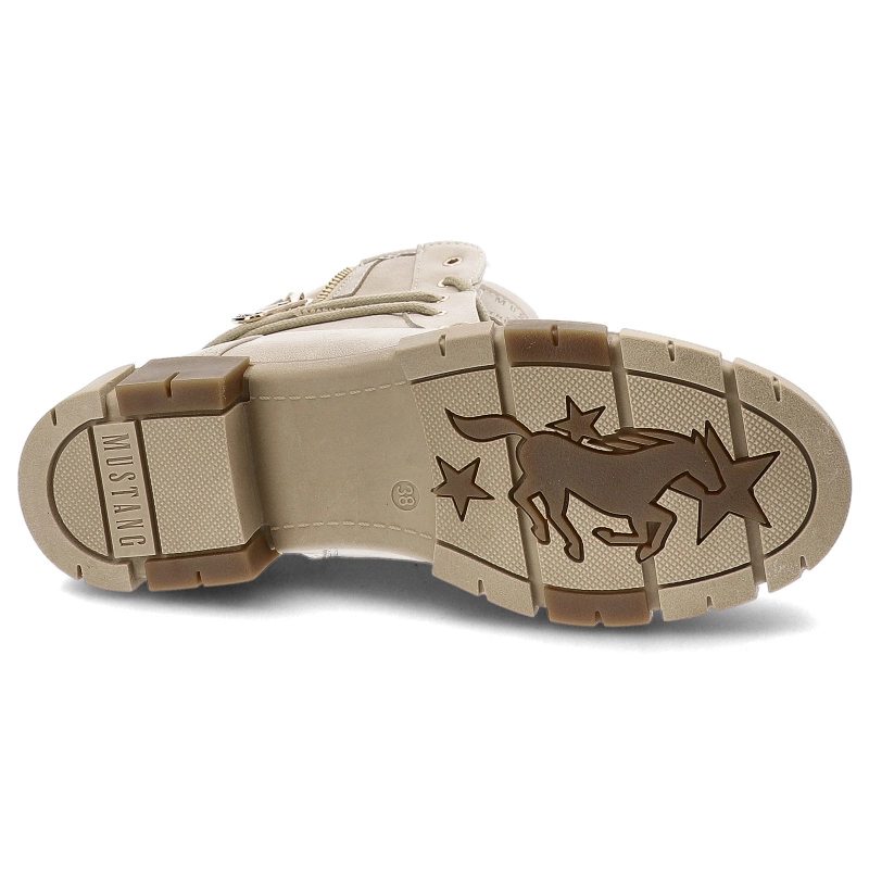 Členkové Topánky Mustang - 1443-602-243 Ivory