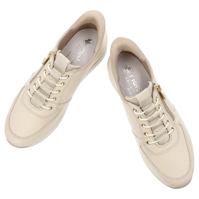 Tenisky RIEKER - N1156-60 Beige