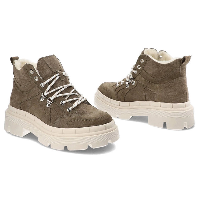 Členkové Topánky Kampa - N632S2 Brąz 648