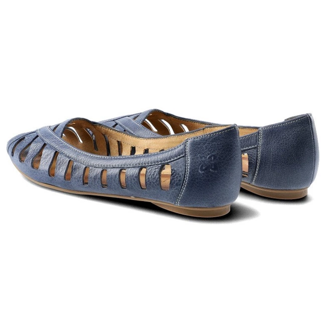 Baleríny Maciejka - 04506-17/00-5 Granat Na Jeans