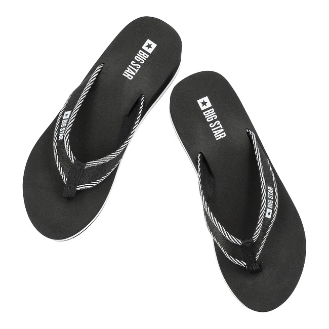 Šľapky Big Star - NN274A727 Czarny