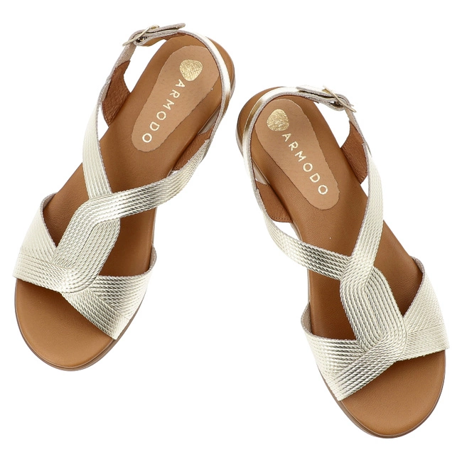 Sandále ARMODO - 1902 Złoty 104
