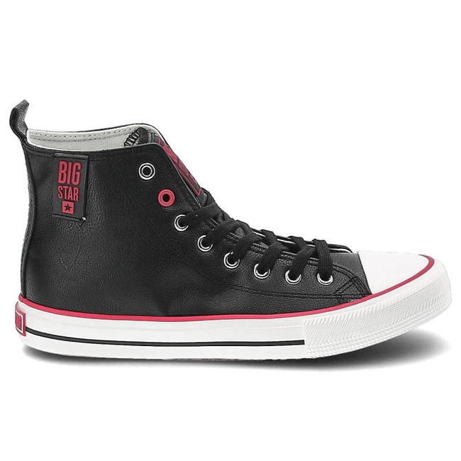 Plátenky Big Star - JJ274131 Czarny/Czerwony