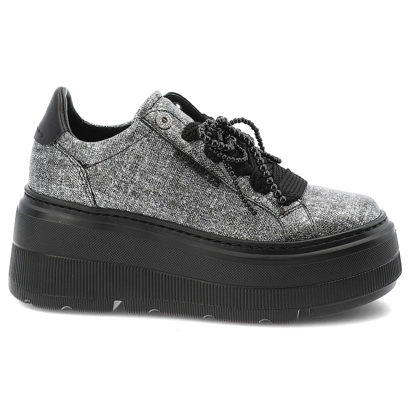 Tenisky CHEBELLO - 4658_-531-000-PSK-S332 Czarno/Srebrny