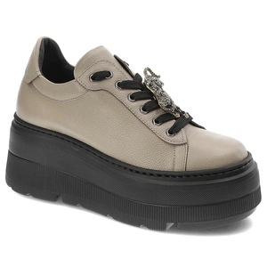 Tenisky Karino - 5274/022-P Ciemny Beż/Lico