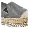 Espadrilky MACIEJKA - 03578-20/00-5 Ciemny popiel