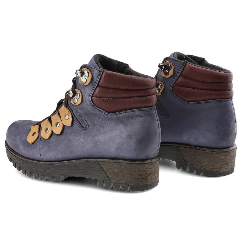 Členkové Topánky Pollonus - 5-0958-005 Granat/Bordo