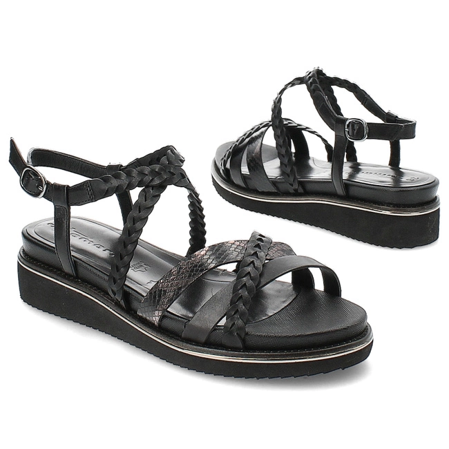 Sandále Tamaris - 1-28207-42 001 Black
