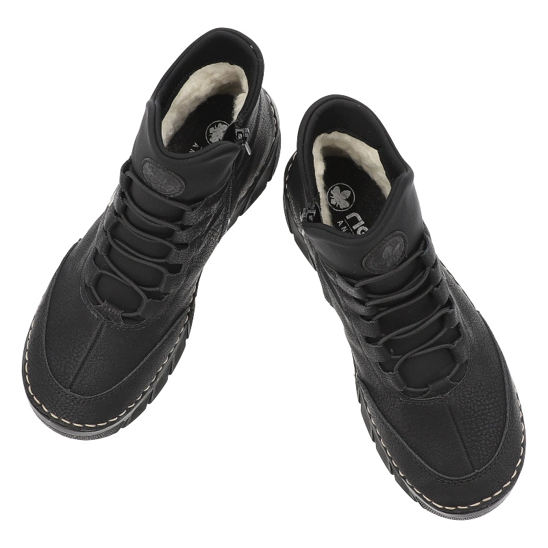 Členkové Topánky RIEKER - 55069-00 Black