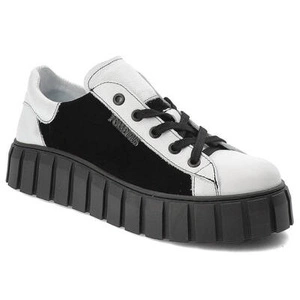 Tenisky Pollonus - 5-1578-002 Biały Verona+Czarny
