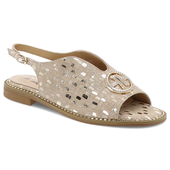 Sandále S.BARSKI - KV51-094 Lt.Gold