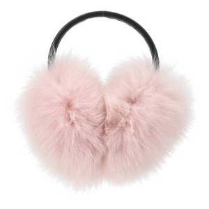 Náušníky Luka-Pelli - A03-1 Z Naturalnym Futrem Z Lisa