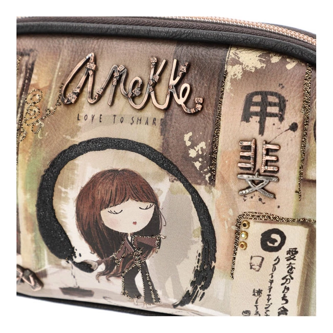 Peňaženka Anekke - 37719-709 Brązowy