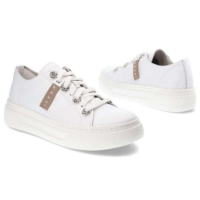 Tenisky Nessi - 23417 Biały