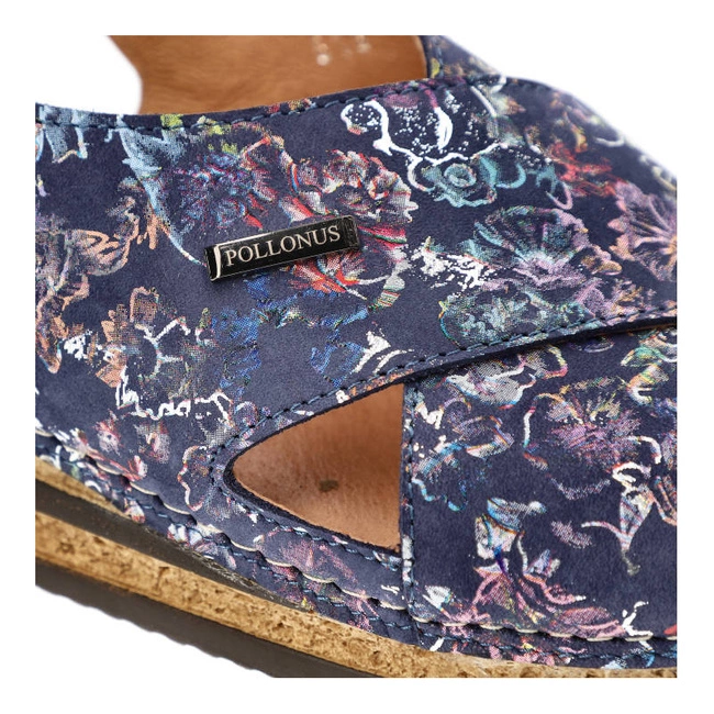Sandále Pollonus - 5-1514-005 Kwiaty P69