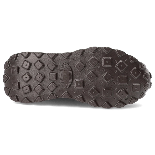 Tenisky VINCEZA - 41491 BU Bordowy/Skóra