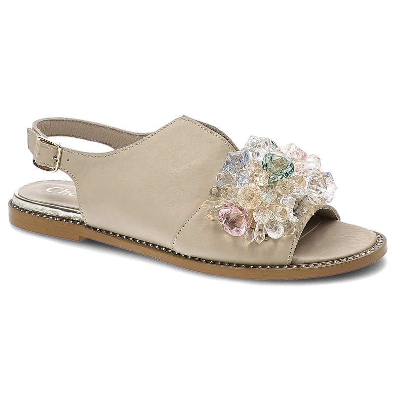 Sandále Chebello - 2937_-394-000-PSK-S130 Beżowy